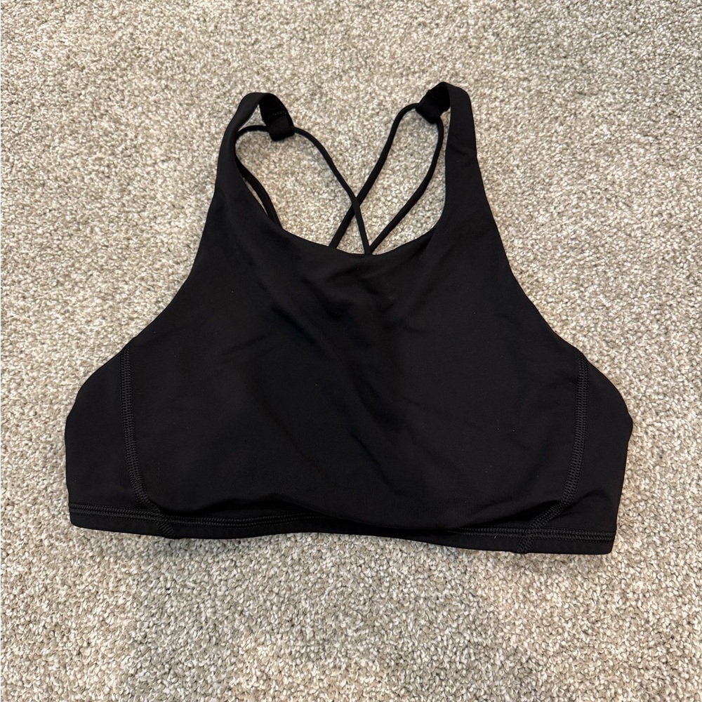 Lululemon Black Sports Bra size 6